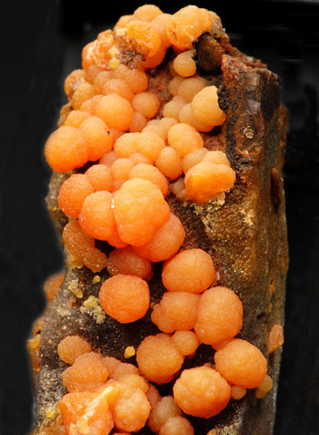 Mimetite - Grube Haus Baden, Sehringen, Baden-W�rttemberg, Germany